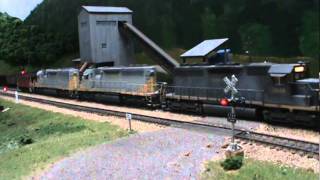 January 2012 OP Session Clinchfield Railroad [upl. by Irtemed439]