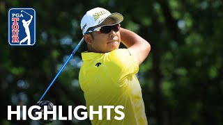 Hideki Matsuyama fires 10under 62  Round 4  ATampT Byron Nelson  2022 [upl. by Anamuj469]