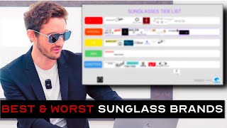 The Sunglasses Tier List  BEST Brands of 2024 RATED [upl. by Mingche]