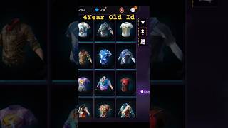 Free Fire 4 Year Old ID Collection Free Fire Collection shorts freefire totalgaming viral [upl. by Sihonn]