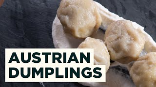 Plump and Juicy Austrian Dumpling Recipe  Innviertler Bratknödel [upl. by Vadim]