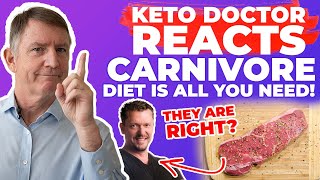 THE TRUTH ABOUT CARNIVORE DIETS  Dr Westman Reacts [upl. by Hadlee]