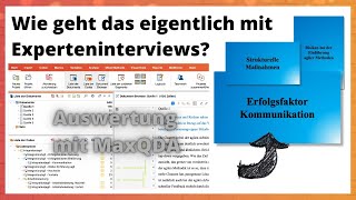 qualitative Forschung und Interviewauswertung mit MaxQDA [upl. by Morentz286]