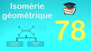 78isomérie géométrique Z et E [upl. by Stanwin955]