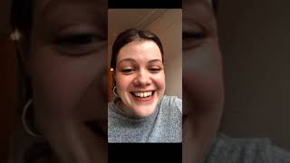 Georgie Henley Instagram Live Part 1 25112020 [upl. by Macfarlane]