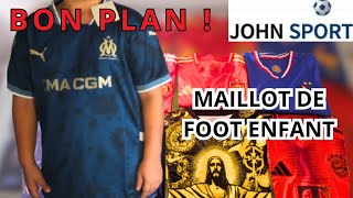 Maillot De Foot Enfant Pas Cher John Sport ⚽️💯💯💯💯💯💯💯💯 [upl. by Pik]