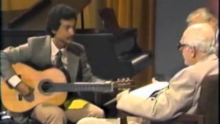 Segovia Masterclass 1986 on a 1943 Hermann Hauser Sr guitar part 2 [upl. by Ly]