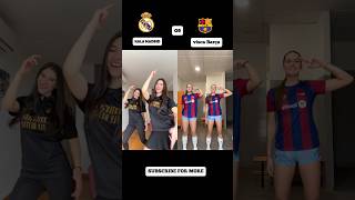 HALA MADRID Vs VISCA BARÇA  Prt 1 shorts dance music halamadrid viscabarça laliga [upl. by Rimat]