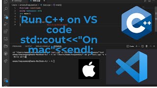 How to Run C in Visual Studio Code on MacBook M1 AirPro 2022 [upl. by Obediah797]