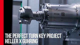 Fully automated production Guhring and Heller collaborate to deliver a complete turnkey project [upl. by Kcirreg]