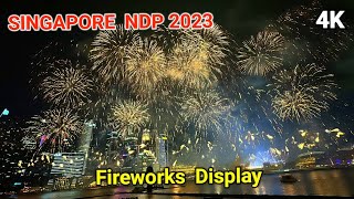 Sngapore Marina bay  Singapore National Day Fireworks 2023  NDP Fireworks Display 2023 [upl. by Hacker97]