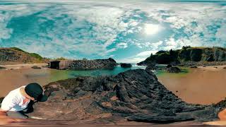 360° Quarry Cove at Yaquina Head [upl. by Daune100]