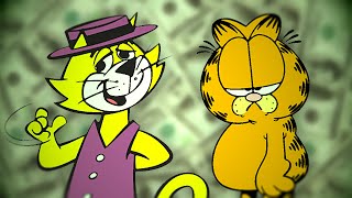 Garfield vs Top Cat  Epic Cartoon Made Rap Battles Season 2 [upl. by Atinod161]