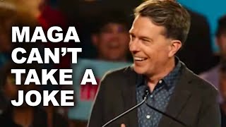 Comedian Humiliates MAGA Leaving Fragile Egos Exposed [upl. by Kassia496]