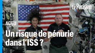 Eau vêtements nourriture Comment vivent les astronautes bloqués dans lespace [upl. by Ahsikal]