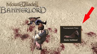 Mount amp Blade II Bannerlord  Obtaining The Wadar Hotblood Horse [upl. by Winson]