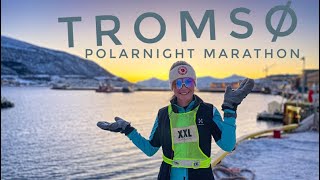 Tromsø  PolarNight Marathon and Husky Dog Sledding [upl. by Rudolph]