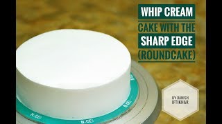 Whip Cream Cake with the sharp edge round [upl. by Thamora163]