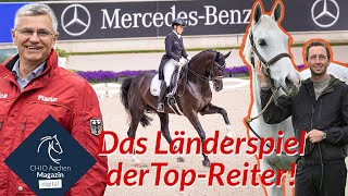 Dressurstars in Aktion 🤩 Kommentierter Siegesritt  So bereitet das deutsche Team die Pferde vor 🐴 [upl. by Nissie838]