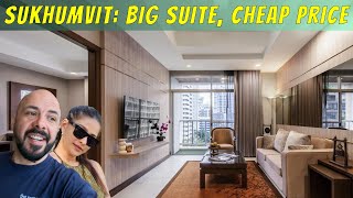 Grand Mercure Residences Bangkok Review  Very big rooms for cheap price but old [upl. by Lyrak]