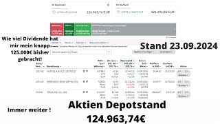 Wie viel Dividende bringt dir ein 100000€ Depot Motivation zum Ettappenziel 200000€ aktienetf [upl. by Chor]