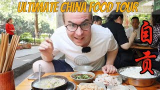 【老费探店】Ultimate Chinese Food Tour In Sichuan  四川自贡蘸水菜，肉都要1两1两的点 [upl. by Odnalref]