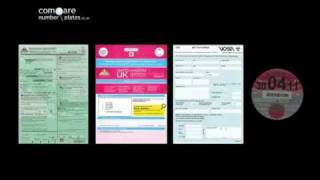 How to transfer private number plate from V778 Retention Document to vehicle [upl. by Cos]