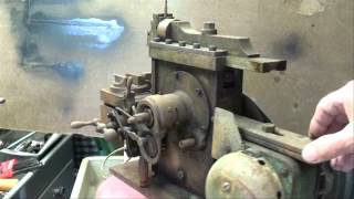 antique model METAL SHAPER MODEL like ATLAS Part 1 tubalcain [upl. by Hermy]