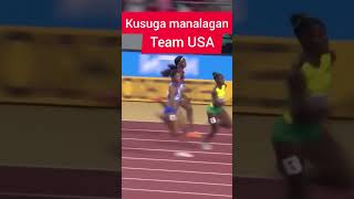 Relay Team USA Like a Jets ✈️Subscribe for more 🥰 Olympic 2024 relay parisolympics2024 USARelay [upl. by Ailimaj]