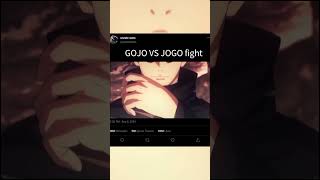 GOJO vs JOGO anime 4k jujutsukaisen gojo jogo [upl. by Rostand]