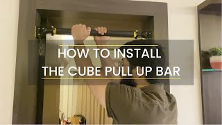 Doorway Pull Up Bar No Screw  How To Install doorway pull up bar [upl. by Bonns]