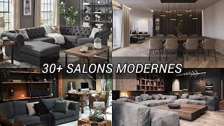 30 idées de salons modernes 2021  salon de luxe et tendance [upl. by Eedyaj]