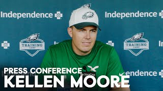 Eagles Press Conference Kellen Moore  July 25 2024 [upl. by Yaj]