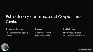 CORPUS IURIS CIVILIS EDUARDO NARANJO [upl. by Adliw]