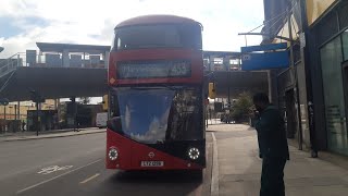 Shabby FRV  TFL Bus Route 453 Depford Bridge  Marylebone  The New Routemasters  GAL Central [upl. by Ecinnaj]