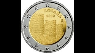 España 2019 Conmemorativa de 2 euros [upl. by Yleen]