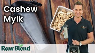 How to make Cashew Mylk in a Vitamix Blender  Recipe Video [upl. by Hume200]