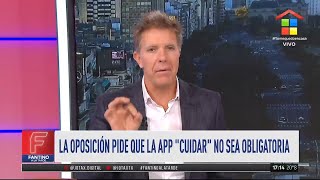 Oposición pide que la App quotCuidarquot no sea obligaoria [upl. by Notsle]