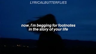 Taylor Swift  tolerate it Lyrics [upl. by Angelique]