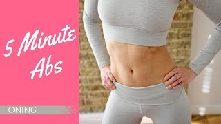 5 Minute Abs for a Strong amp Sculpted Core [upl. by Melleta]