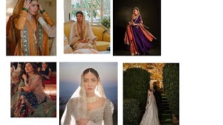 Mahira khan wedding pictures ✨🌸💡🦋❤️wedding MK showbiz [upl. by Aneertak802]