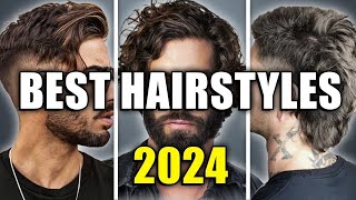 8 Best Hairstyles for Guys in 2024 TRY THESE [upl. by Ahsiet149]