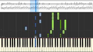 Wicked Games  The Weeknd Piano Tutorial [upl. by Hanimay]