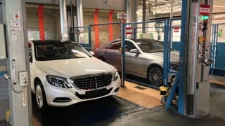 Die Geburt einer jeden Mercedes SKlasse W222 im Werk Sindelfingen [upl. by Quackenbush]