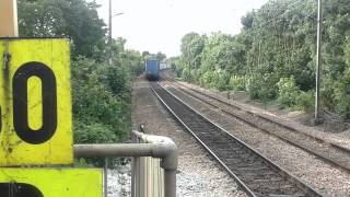 Trains at Needham Market GEML 150915 [upl. by Aremmat]