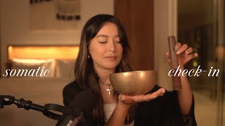 asmr meditation 📿 how to connect with your body when youre overwhelmed somatic parts work amp NLP [upl. by Ardnaiek235]