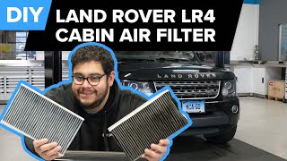 Land Rover LR4 Cabin Air Filter Replacement DIY 20102016 Land Rover LR4 HSE 30 V6 [upl. by Bayard]