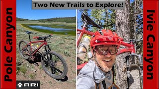 Rugged Hardtail Exploration in Pole amp Ivie Canyons  Mountain Biking Fish Lake Utah [upl. by Aicen]