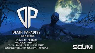 Death Paradise SCUM  Servidor Privado [upl. by Flore]