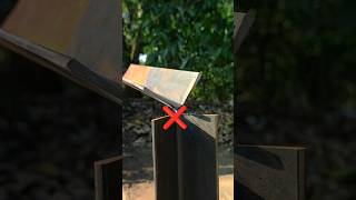 New technique for welders joining 90 degree angle iron [upl. by Moss]